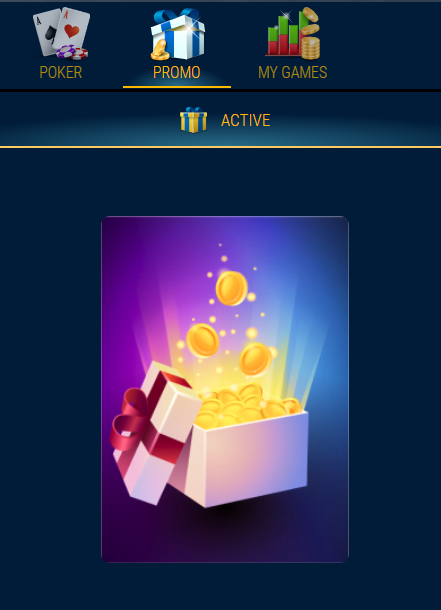 activate promo bonus