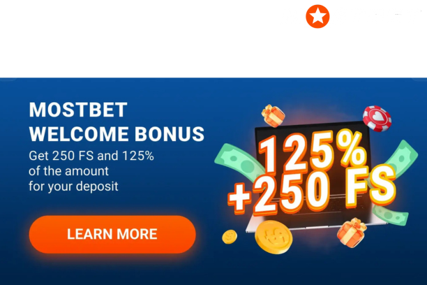 Mostbet Welcome Bonus