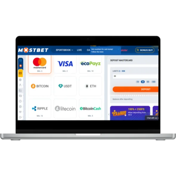how to deposit in mostbet