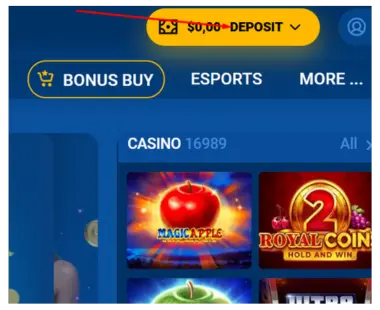 deposit
